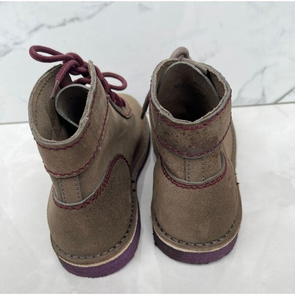 Kickers Mens Vintage Style Casual Ankle Boots Taupe Size 41 - Picture 9 of 11